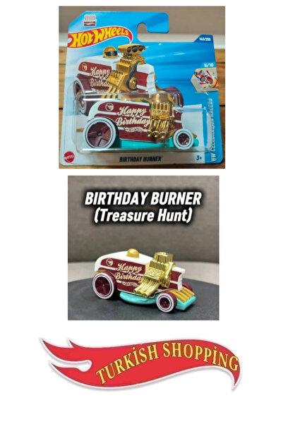 HOT WHEELS 2025 Case Bırthday Burner Treassure Hunt (TH)