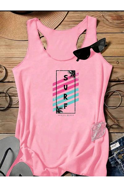 FAVORİST Γυναικείο μπλουζάκι SURF Swimmer