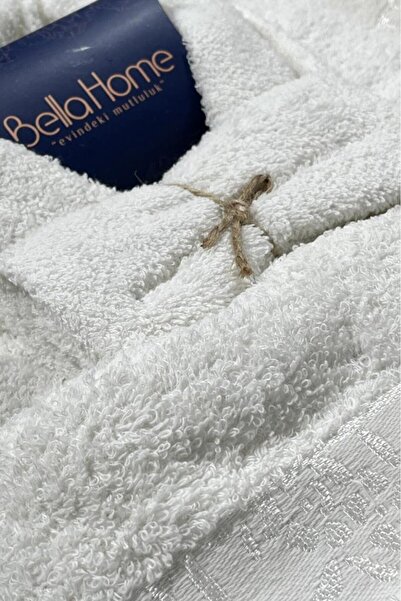 Çeyiz Diyarı Platinum Jacquard 10 Piece Family Σετ Ρόμπας Κρέμα Πούδρα