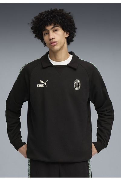 Puma AC Milan KING Ανδρική Μπλούζα Δράπανου