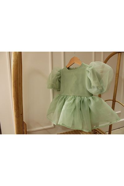 Lolidenss Green Tulle Romper