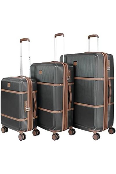 TAFASSELL TSA-Approved Anti-Theft Travel Bag with Double Zipper