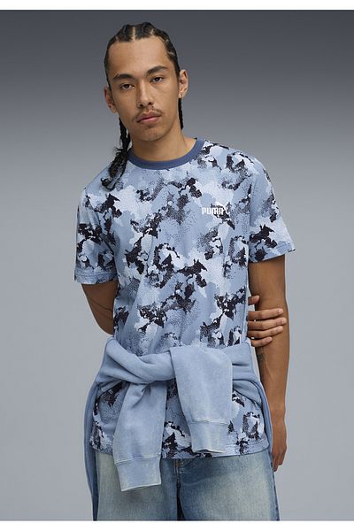 Puma Ανδρικό μπλουζάκι καμουφλάζ Essentials