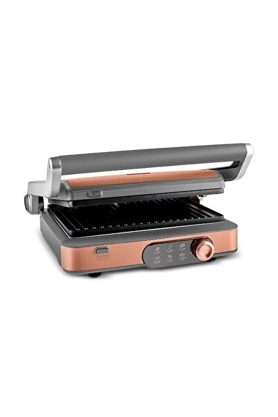 Karaca Gastro Gourmet Izgara ve Tost Makinesi Galactic Bronze 2000 W 6 Dilim Kapasiteli