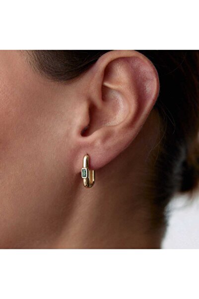 Cherry by Özkonak Zümrüt Bagetli Ataç Küpe