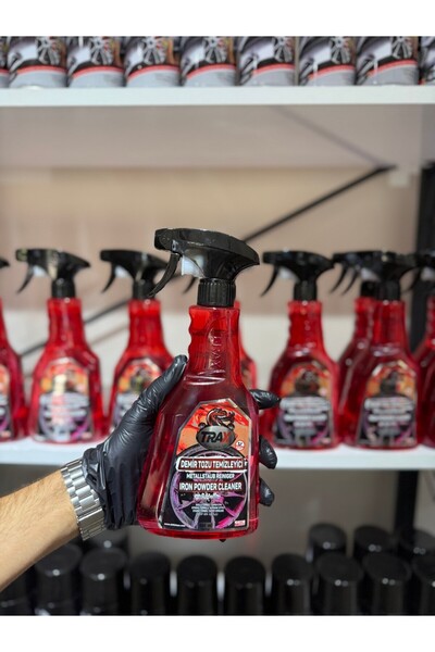 baxxe 2 Adet Trax Demir Tozu Temizleyici Yüksek Kaliteli Jant Kaput Gövde Temizleyici Sprey 500 Ml