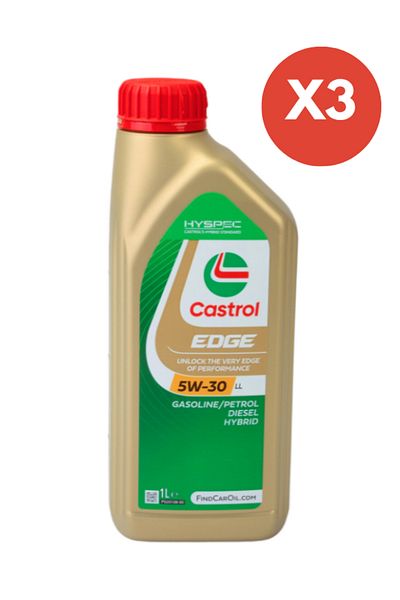 CASTROL Ulei de motor auto Edge 5w30 LL, 3x1L