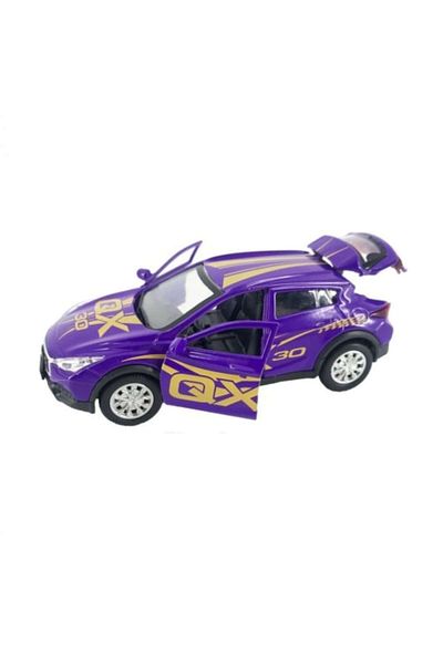 OEM Mașină miniaturală metalică Infiniti QX30, Mov, 12cm