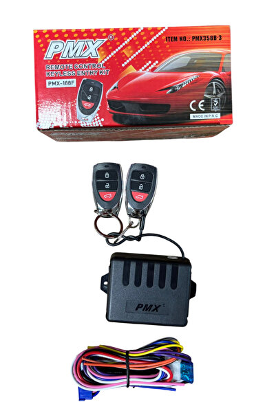 PMX 12 Volt Uzaktan Kumanda Açma Kapama Merkezi Kilit 358B-3
