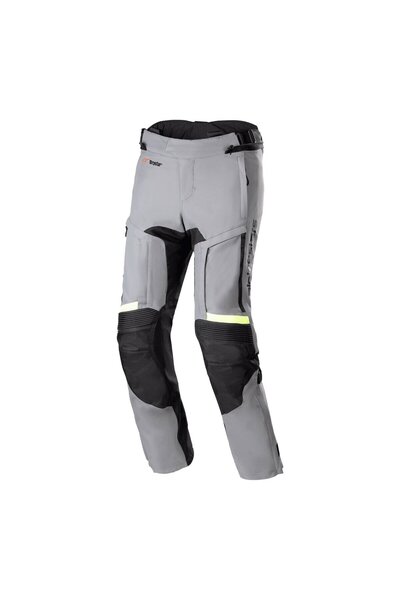 Alpinestars Bogota Pro Drystar Korumalı Motosiklet Pantolonu Gri Siyah Sarı