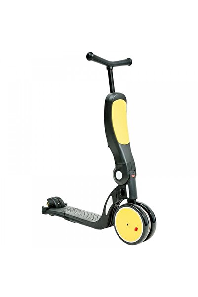 OEM Trotineta pentru copii Oxor, 3 in 1, Negru/Galben, transformabila