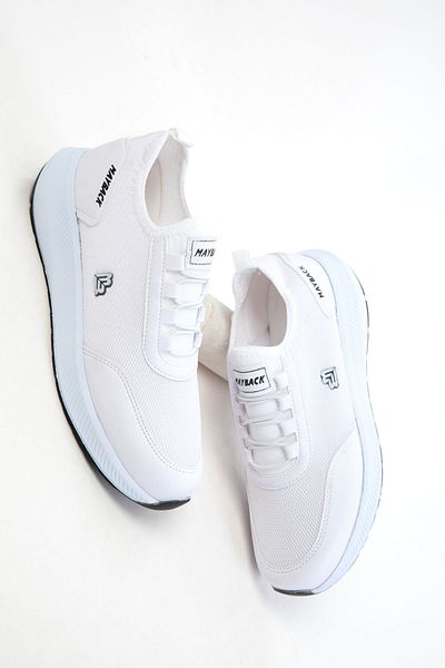 SOHO Λευκό-Μαύρο Γυναικείο Sneaker 20779