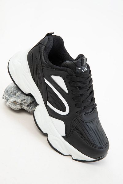 SOHO Pantofi de damă alb-negru 20771