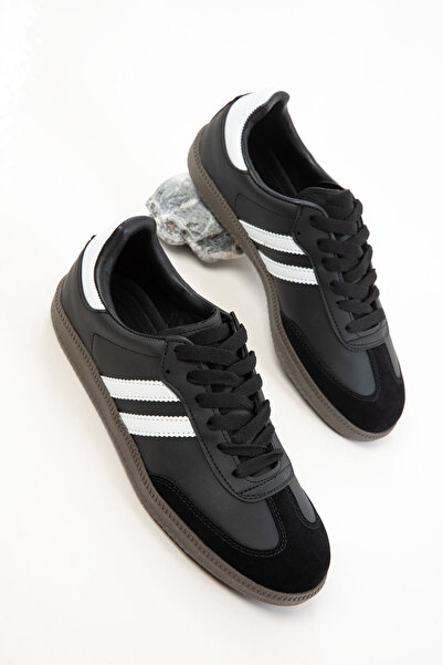 SOHO Black-White Women's Sneaker 20777