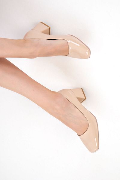 SOHO Skin Patent Leather-Skin Women's Classic Heeled Shoes 19671