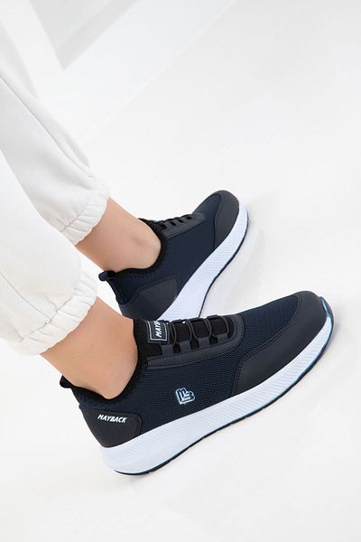 SOHO Navy Blue Women's Sneaker 20779