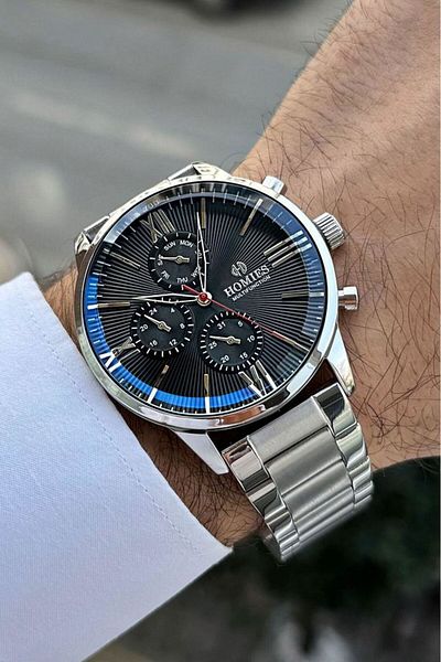 Homies Men's Wrist Watch and Bracelet Gift Set - Original Box, Functions. Hmshf 746485