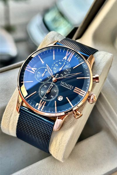 Homies Original Foksilton Set with Men's Wrist Watch and Bracelet Gift - Works All Foksilton. Hmbsrn65276