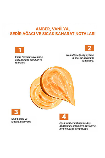 THE BATH FACTORY Nemlendirici Ve Besleyici Dark Amber Duş Jeli 400 ml