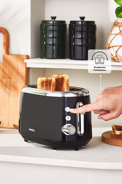 Karaca Gray Crusty Toaster