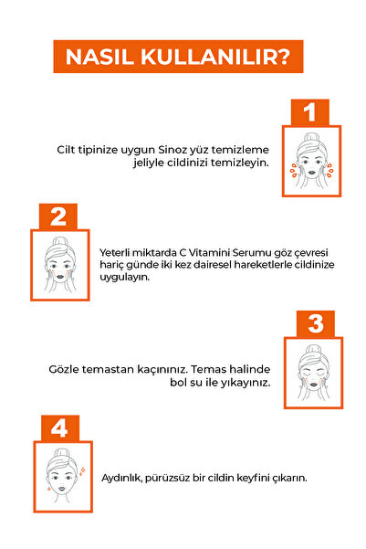 SİNOZ Aydınlatıcı C Vitamini Serumu 30 ml