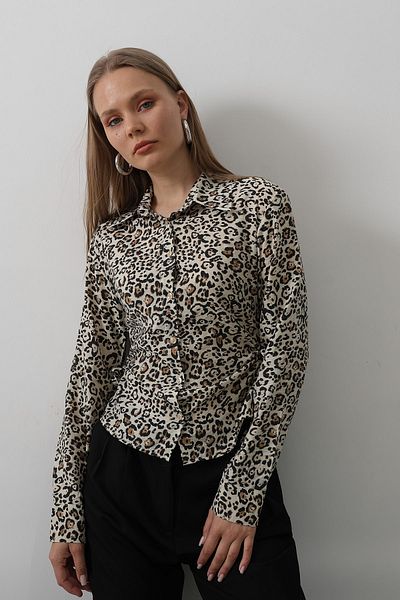 Trendyol Collection Кафява риза TWOAW26GO00077