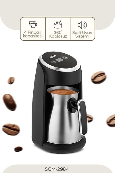 Sinbo Scm-2984 Coffee Machine Rose Gold