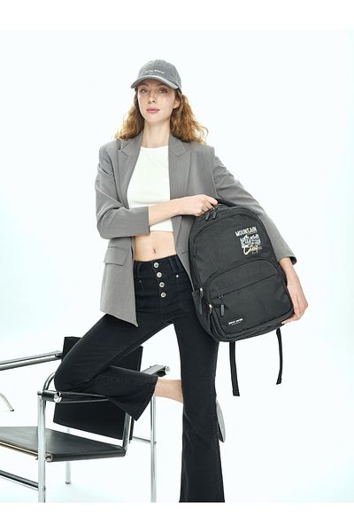 Pierre Cardin Rucsac negru pentru școală pentru copii 07PCT1801311