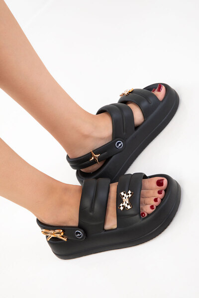 SOHO Black Women's Sandals 20793