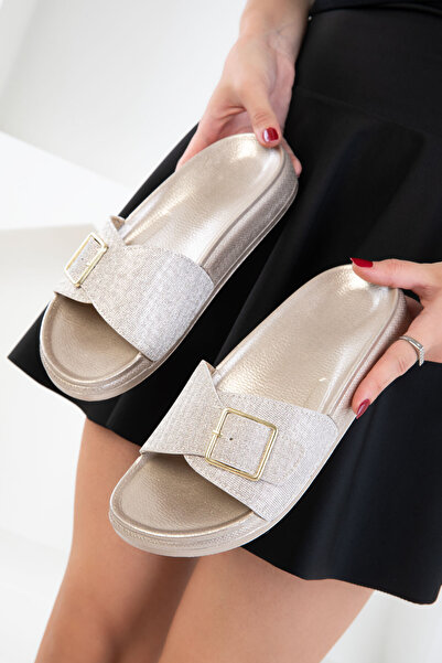 SOHO Gold Kadın Terlik 20796