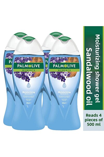 Palmolive Shower Gel Moments Sandal Lav. 500ml 4 Pieces