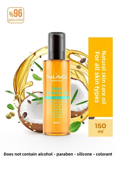 The LifeCo زيت طبيعي للعناية بالبشرة من سكين فود - سلسلة 150 مل
