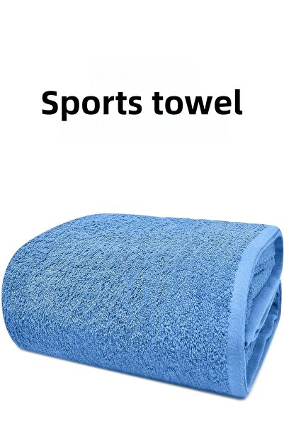 KAYABEY HOME 100% Cotton Sports Towel (30X90 cm) - for Head, Head and Body, Highly Absorbent and Ultra Soft