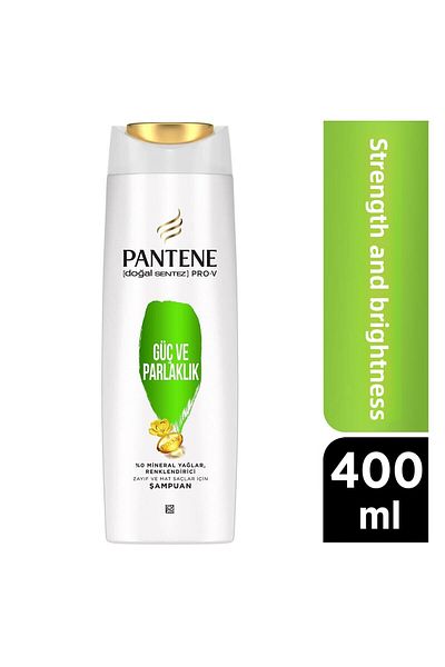 Pantene Natural Synthesis Powerful Shampoo 400 ml