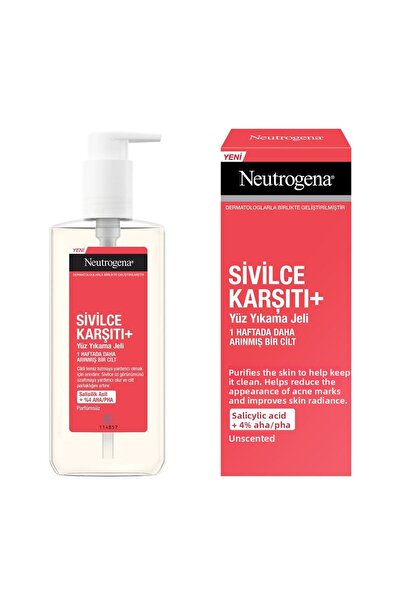 Neutrogena Anti-Acne + Cleansing Gel 200ml Onrness Cosmetic