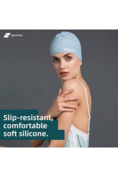 Sporsize Καπάκι κολύμβησης σιλικόνης - Καπάκι κολύμβησης σιλικόνης για τη θάλασσα και την πισίνα