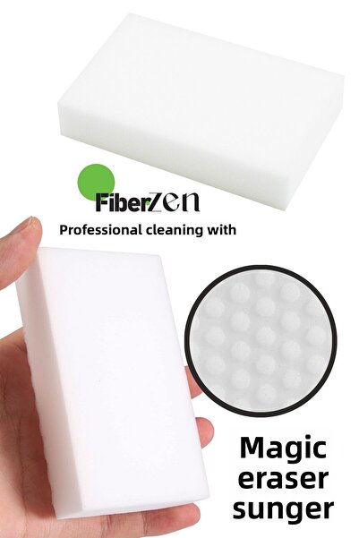 FiberZen اسفنجة التنظيف السحرية |   الإسفنجة الممحاة السحرية |   جودة النانو ...