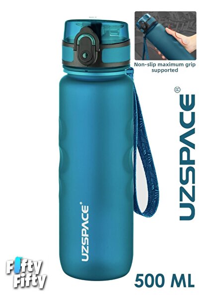 Uzspace 500 ml Non-Slip Maximum Grip Assisted Tritan Water Bottle -Ffuz1215