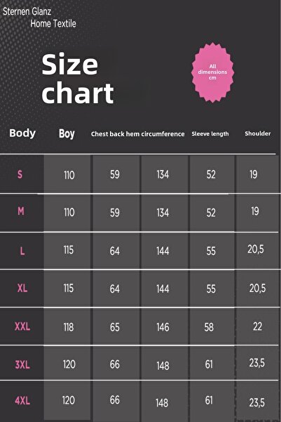 sternen glanz Σετ μπουρνούζι 4 τεμαχίων από 100% βαμβάκι με κεντημένες πετσέτες Sternen - Σετ πετσετών μαλλιών / Σετ προίκας / Σετ μπάνιου