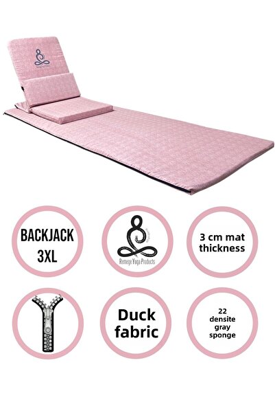 REMEGE Backjack 3XL - Καρέκλα Διαλογισμού Yoga με Υποστήριξη, Υφασμάτινο Ματ ...
