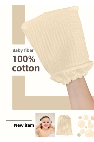 Joyous Mom Kids منشفة استحمام للأطفال من الموسلين، منشفة استحمام ناعمة غير مه...