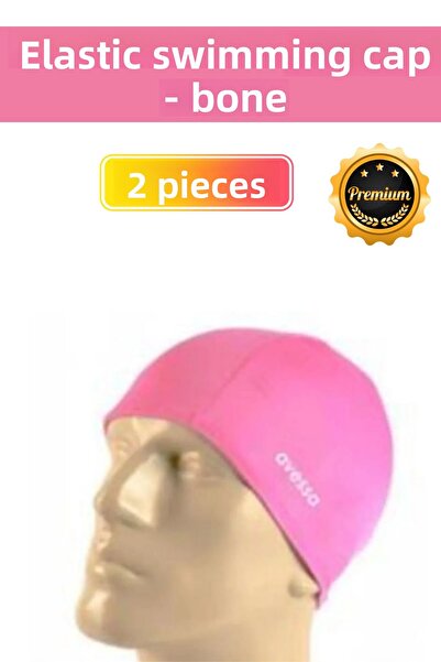 Carlburn Cască de înot din silicon impermeabilă - Cască pentru piscină și mar...