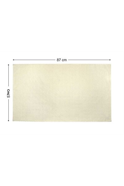 HOMELKA Washing Machine Cover Liquid Proof Fabric Cream Color Plain Model