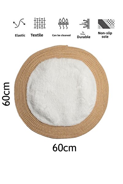 Klappe Design Wicker Non-Slip Base Jute Mat