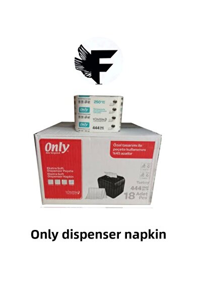 FİGANLAR منديل موزع عالي الجودة 18 قطعة 250 قطعة مناديل موزع ناعمة ONLY EVO