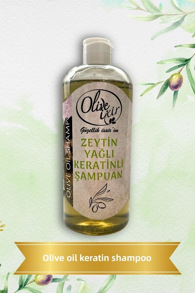 olive ixir 400 ml Keratin Shampoo with Olive Oil