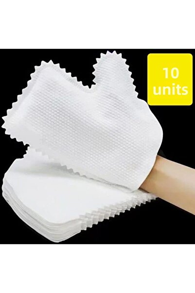 isometric Pack of 10 Multi-Purpose Cleaning Gloves Dusting Cloth Delicate Cleaning and Hygiene Gloves