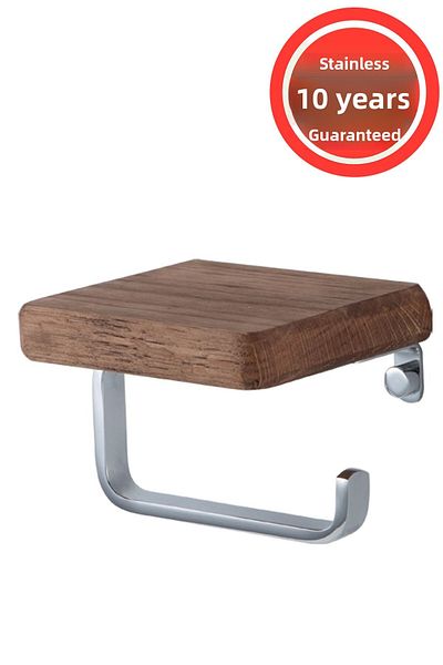 ÇELİK BANYO Stainless Brass Mdf Toilet Paper Holder