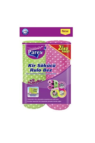 Parex قطعتان من القماش الدوار للمزيل الريفي (قطعتان)