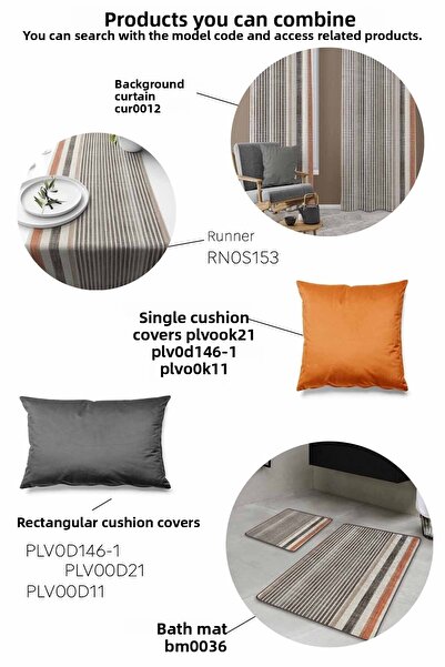 Pilloveland Αντιολισθητική βάση που πλένεται 2 πατάκια μπάνιου - Μοτίβο μαλακής ρίγας 60*100 cm - 50*60 cm